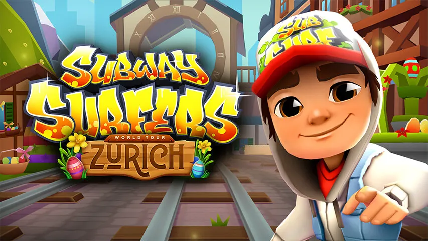 Subway Surfers Zurich 🕹️ Play Subway Surfers Zurich on